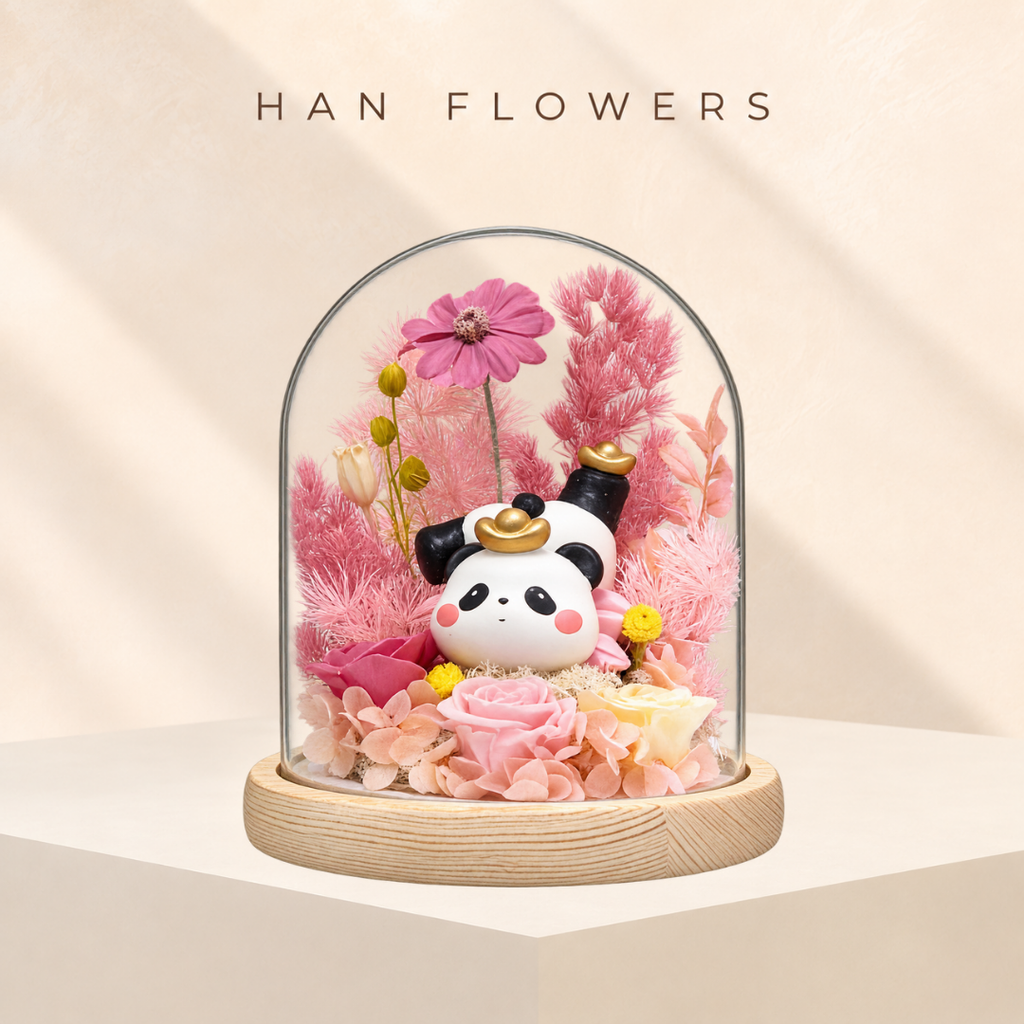 Blossoms of Wealth Panda Flowers