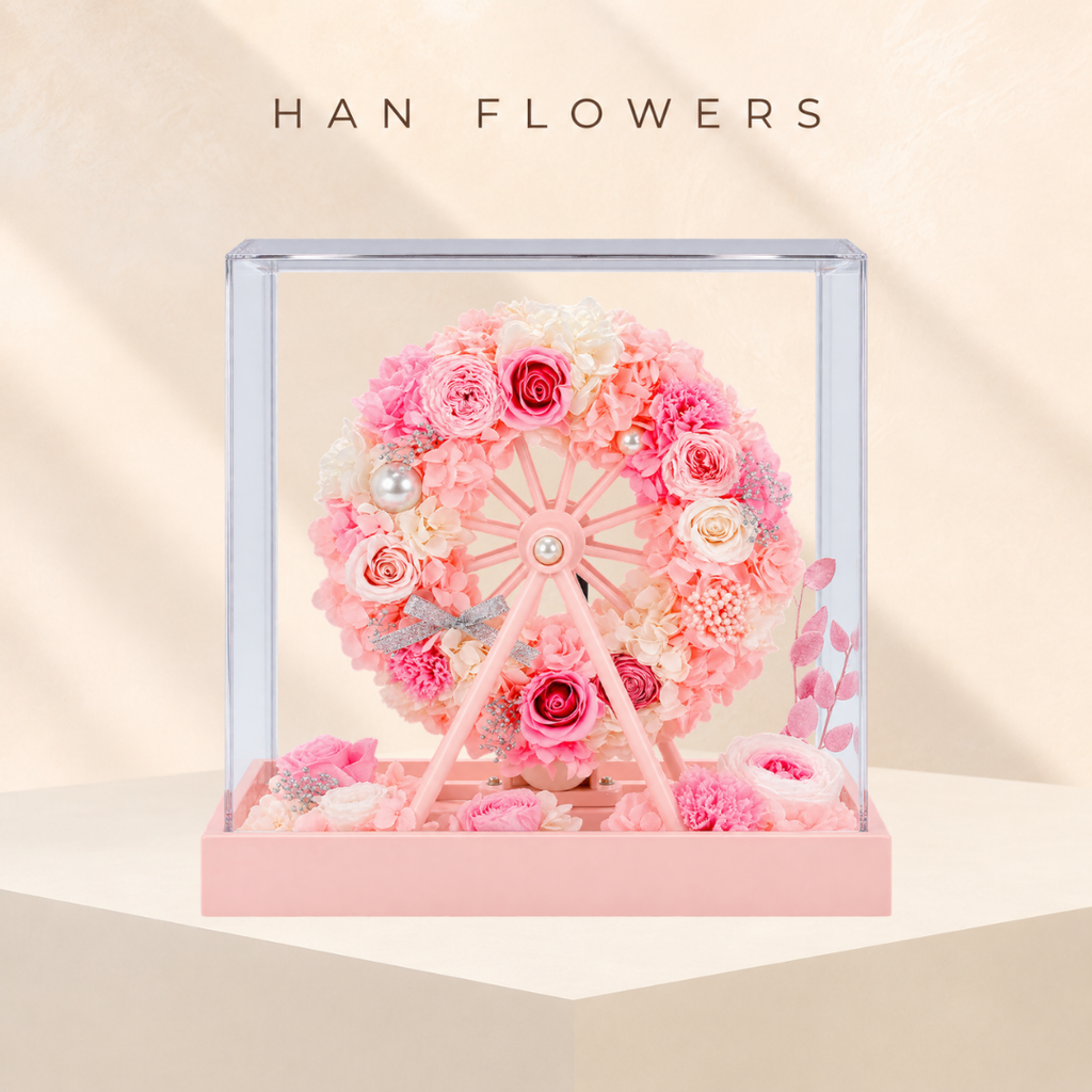 Preserved Flower Ferris Wheel