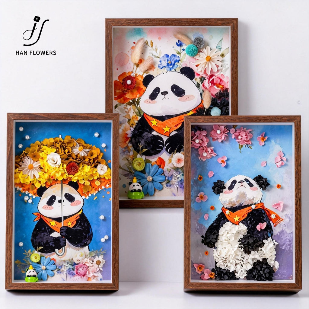 Preserved Flower Photo Frame