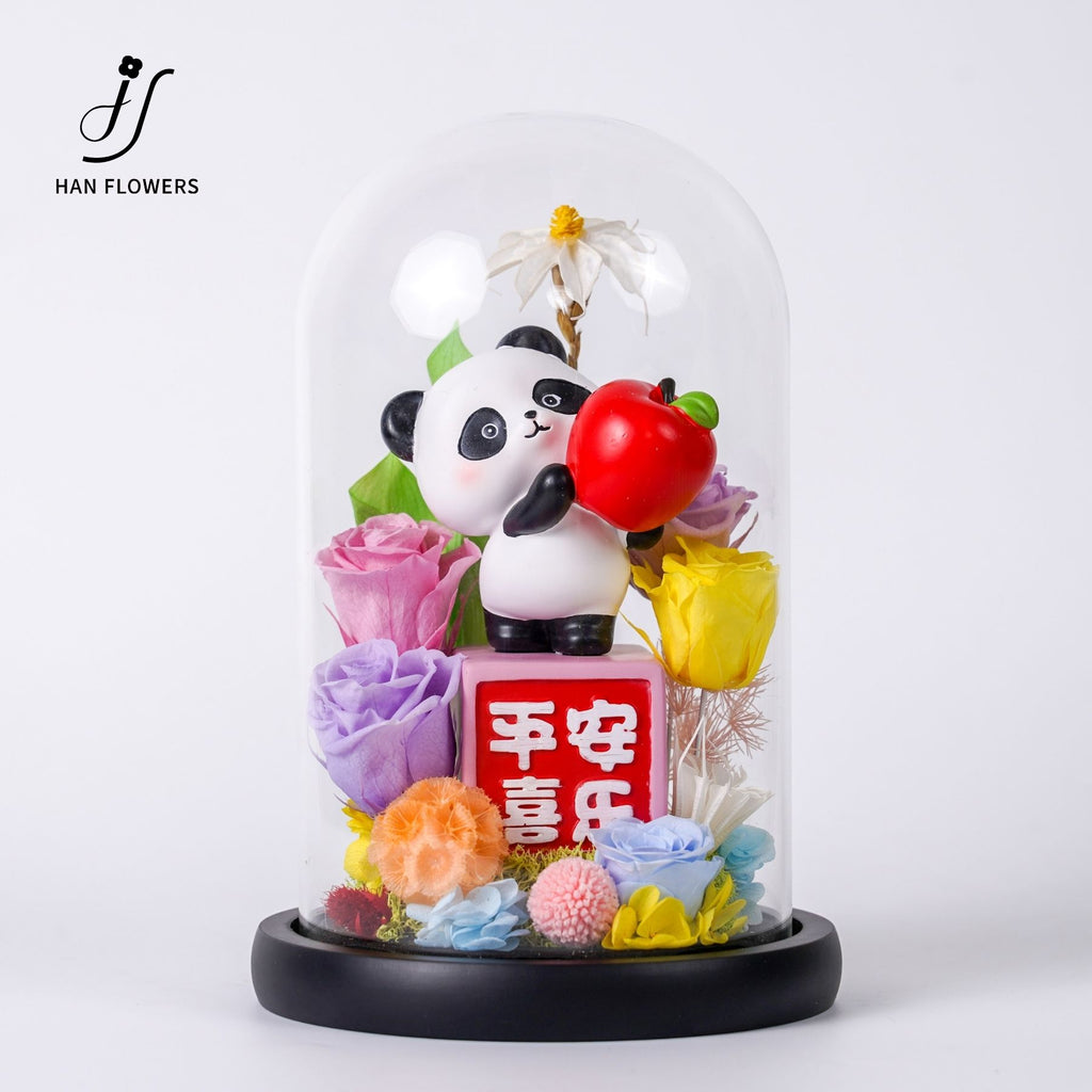 Panda with Apple of Blessings