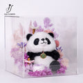 Cute Fluffy Panda DunDun (Purple)
