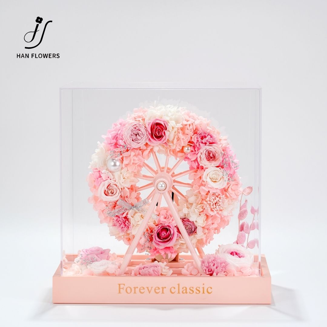 Preserved Flower Ferris Wheel