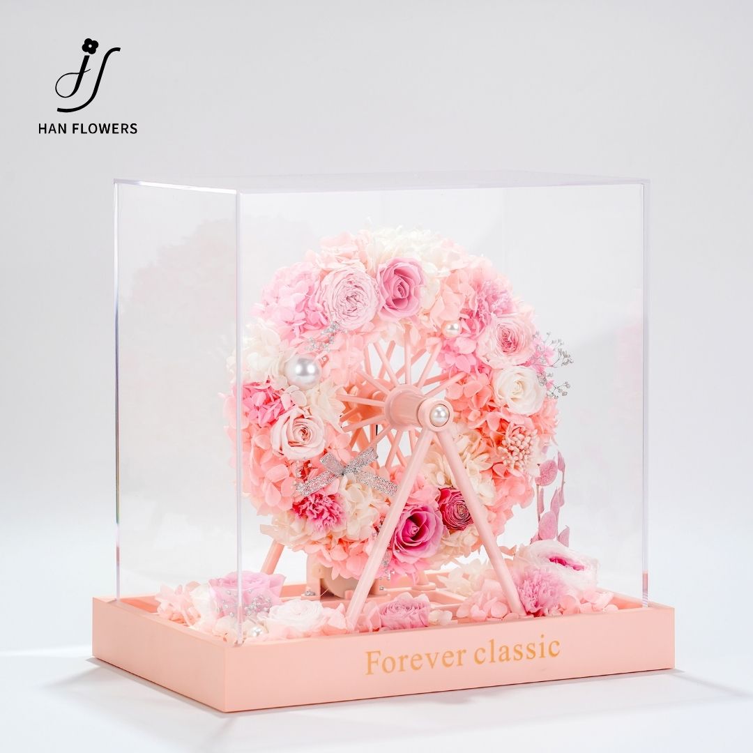 Preserved Flower Ferris Wheel