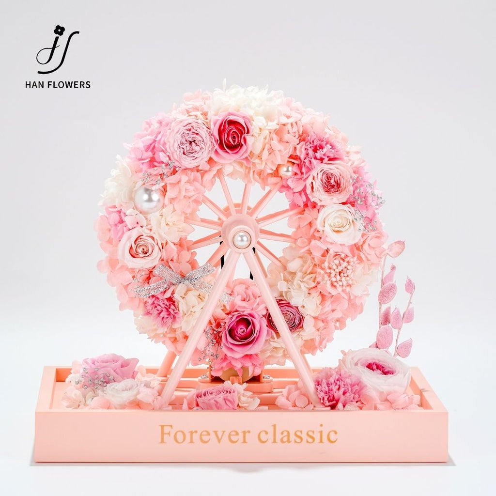 Preserved Flower Ferris Wheel