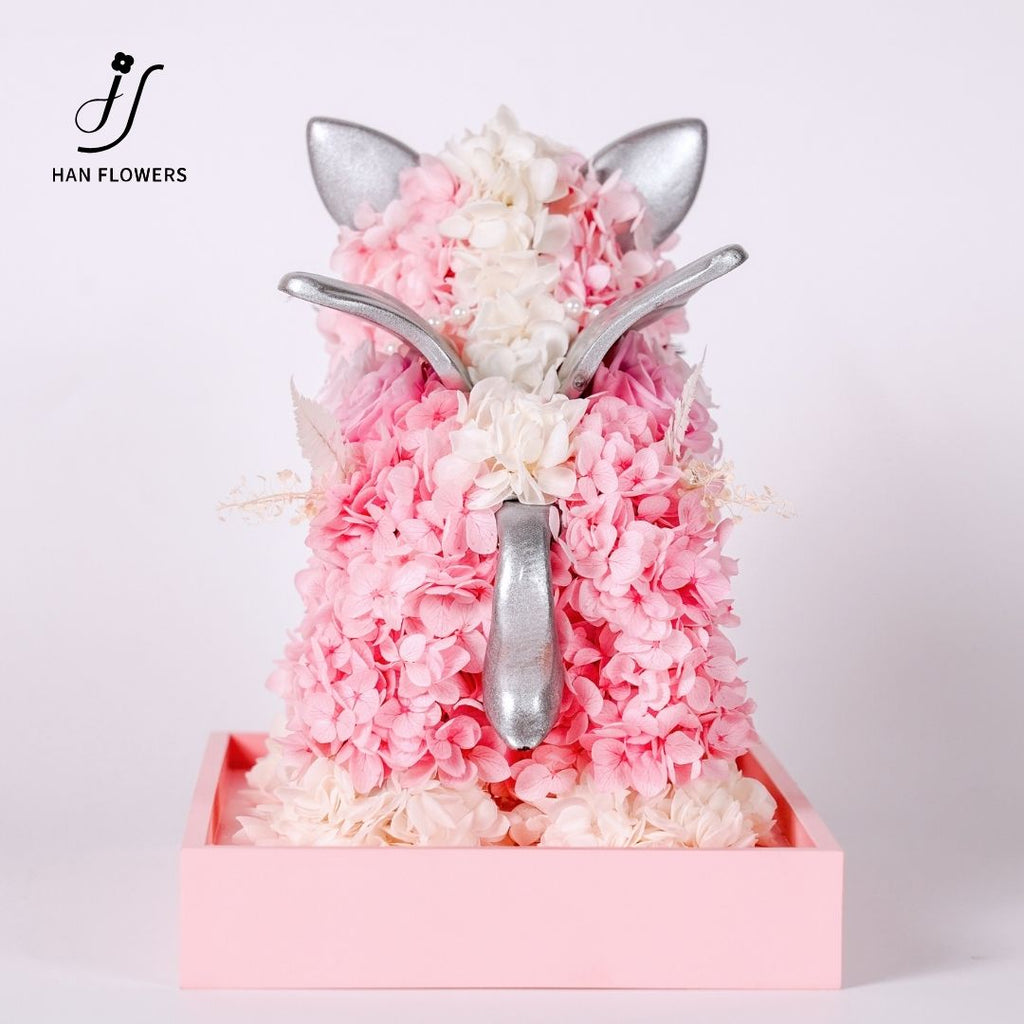 Pink Unicorn Preserved Flower