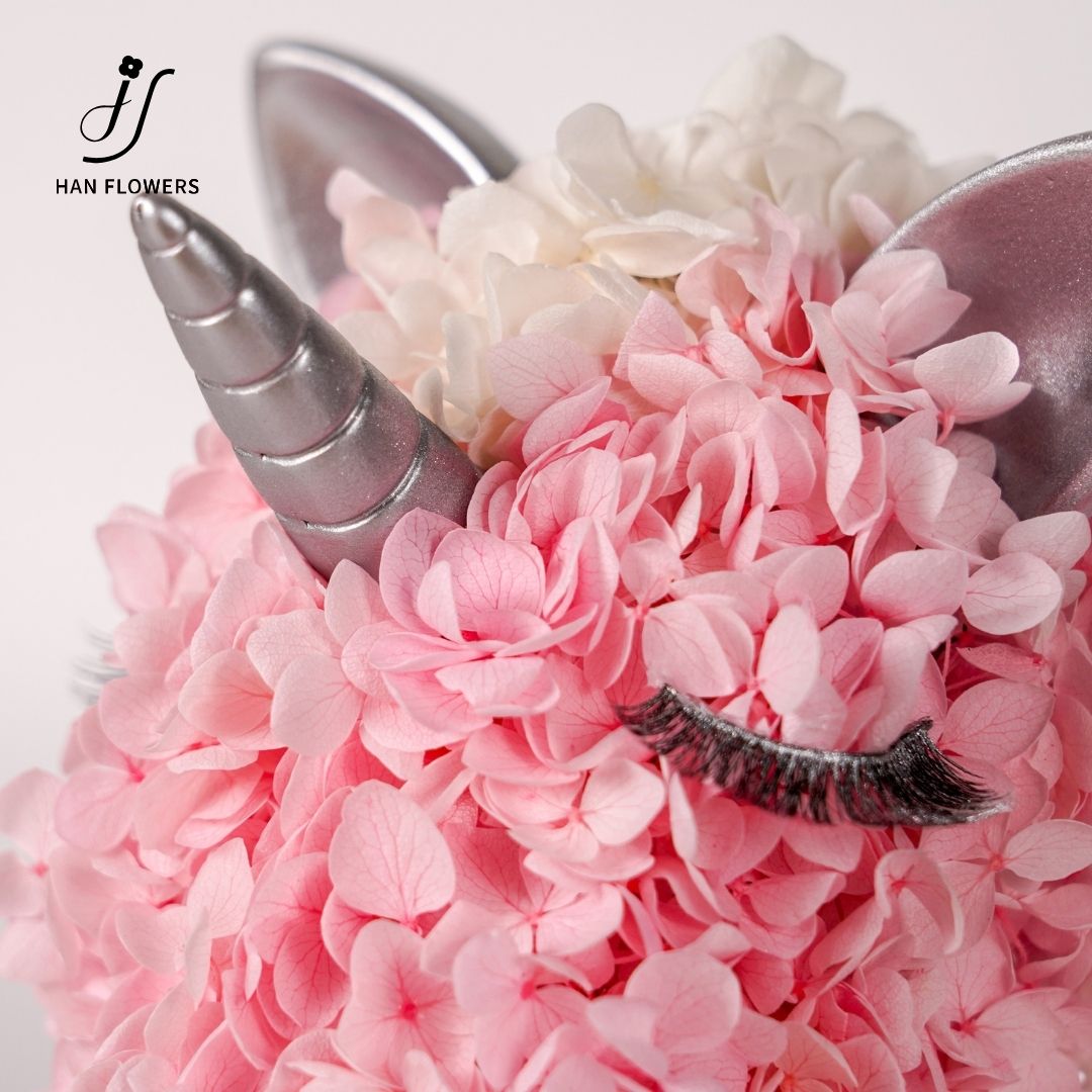 Pink Unicorn Preserved Flower