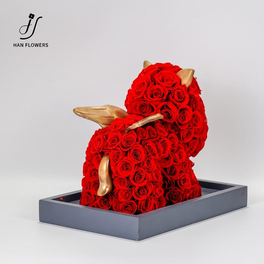 Red Unicorn Preserved Roses
