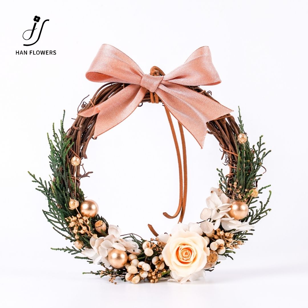 Minimalist Christmas Wreath DIY Kit