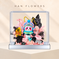 Pink Bian Lian Panda Preserved Flowers