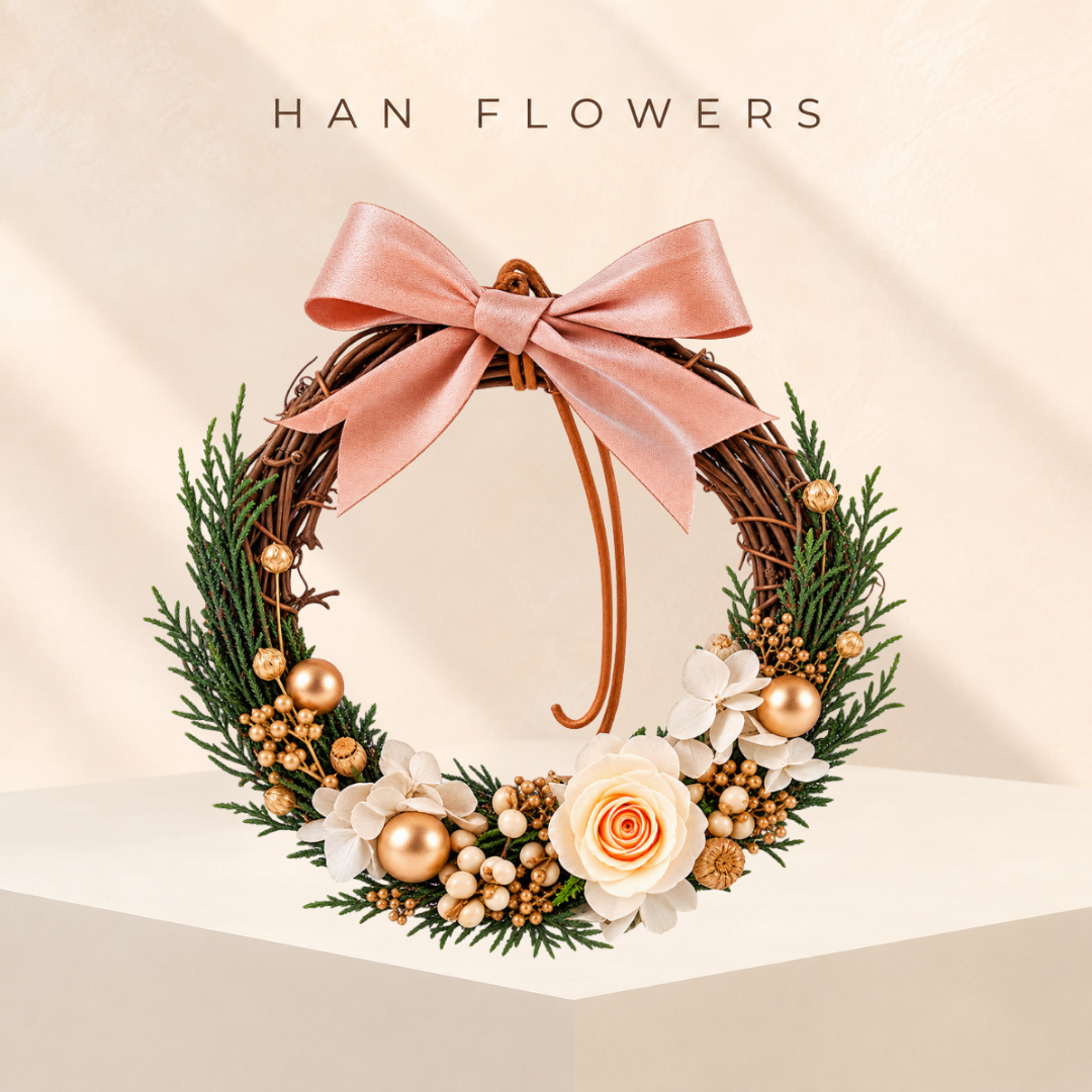 Minimalist Christmas Wreath DIY Kit