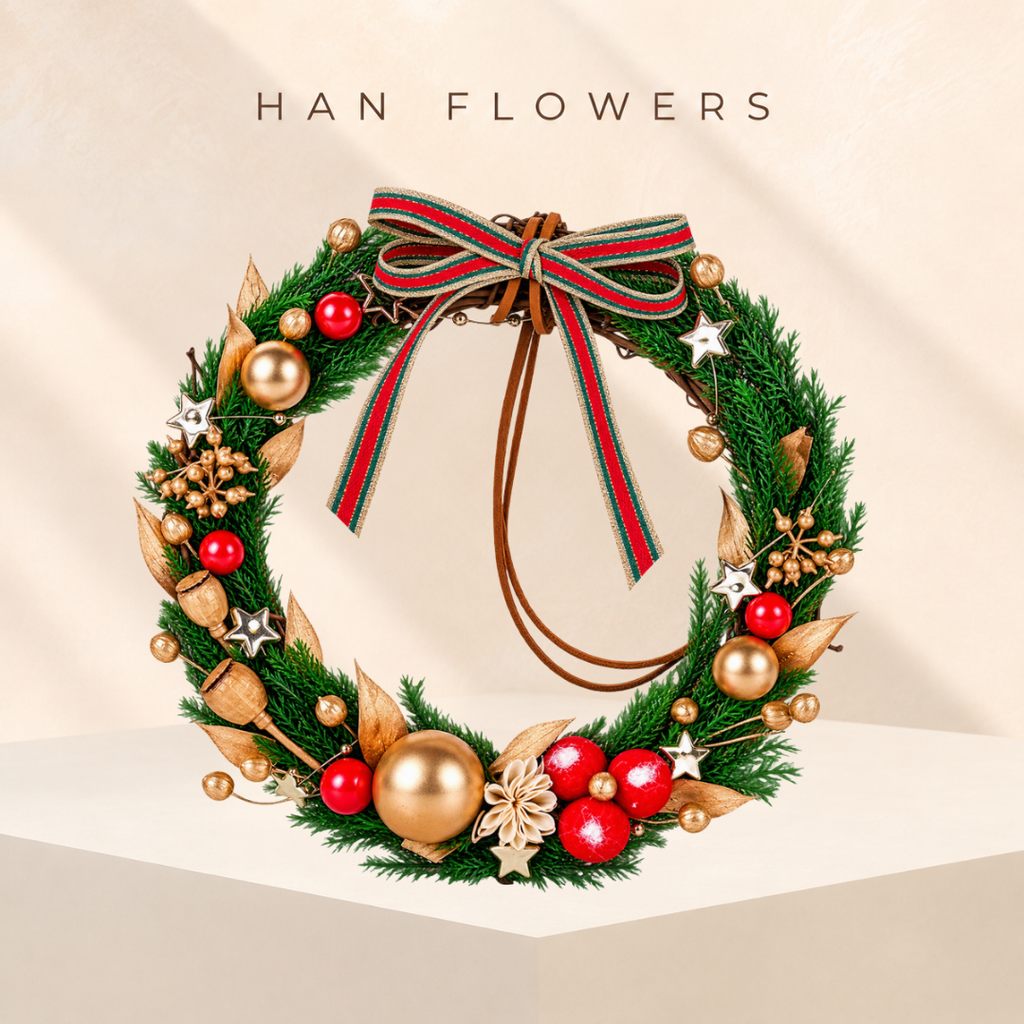 Vintage Christmas Wreath DIY Kit