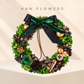 Gilded Luxury Christmas Wreath