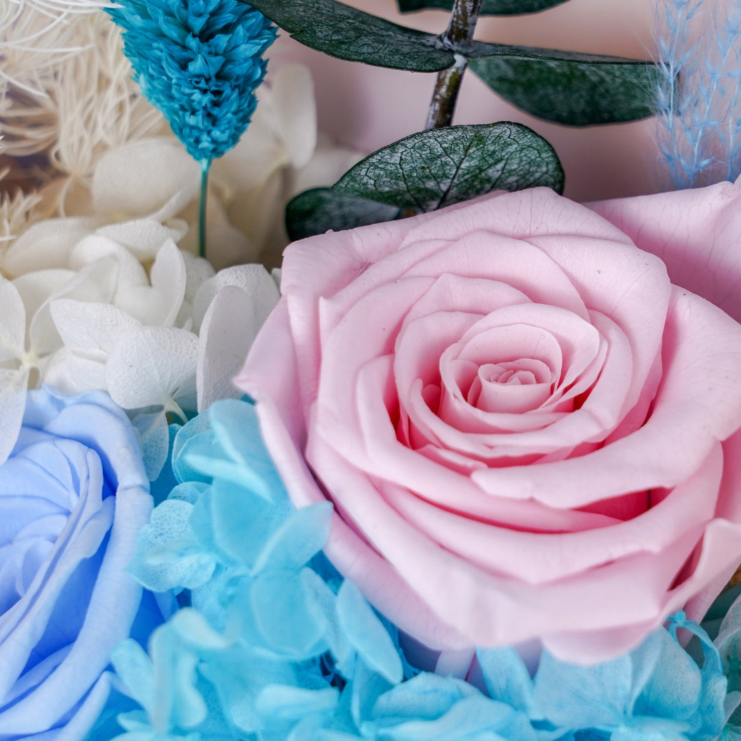 Pastel Reverie Preserved Flower Bouquet