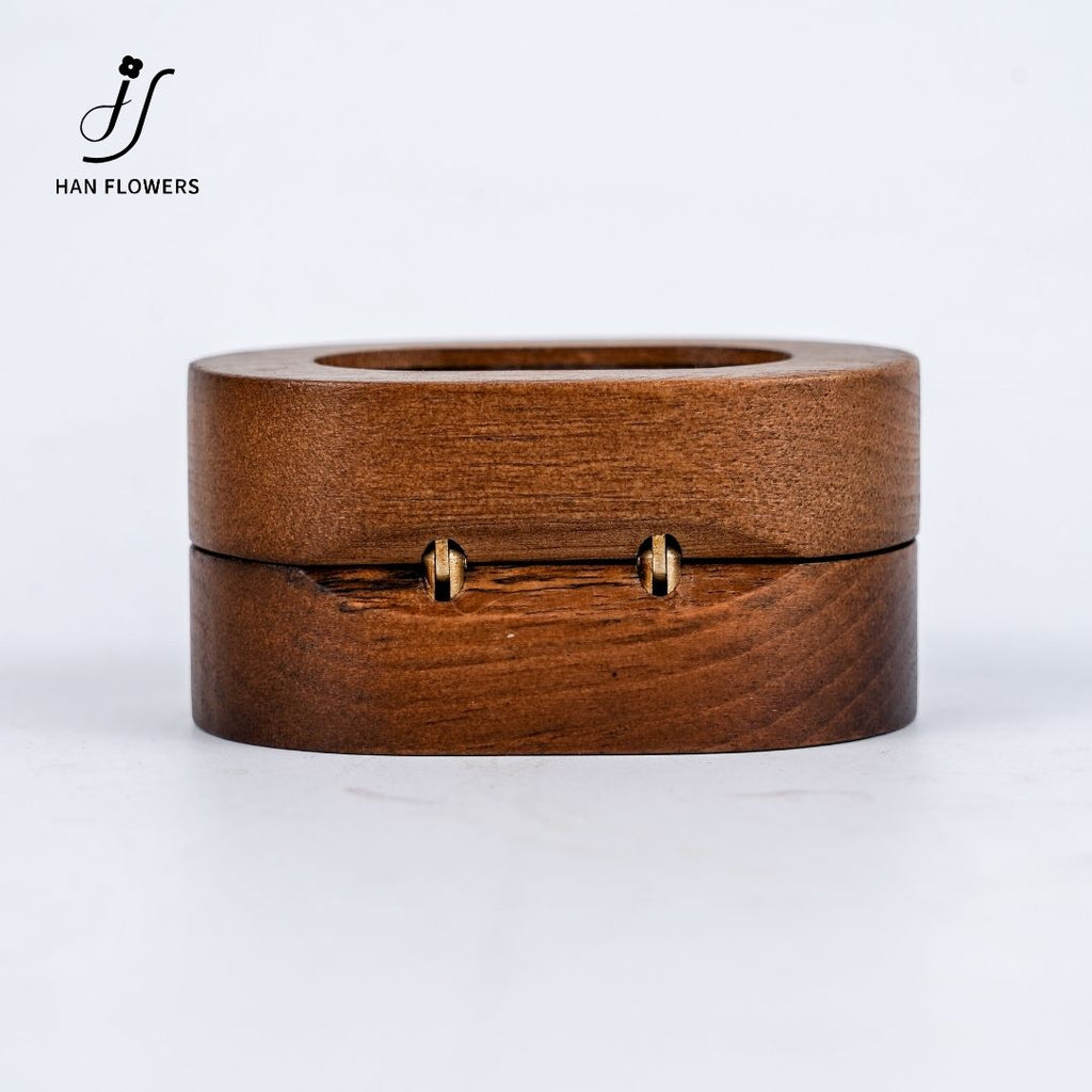 Jewelry Box with Preserved Flowers