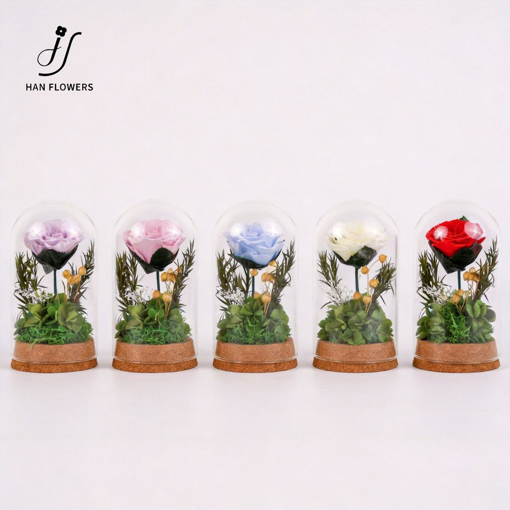 Mini Single Preserved Roses