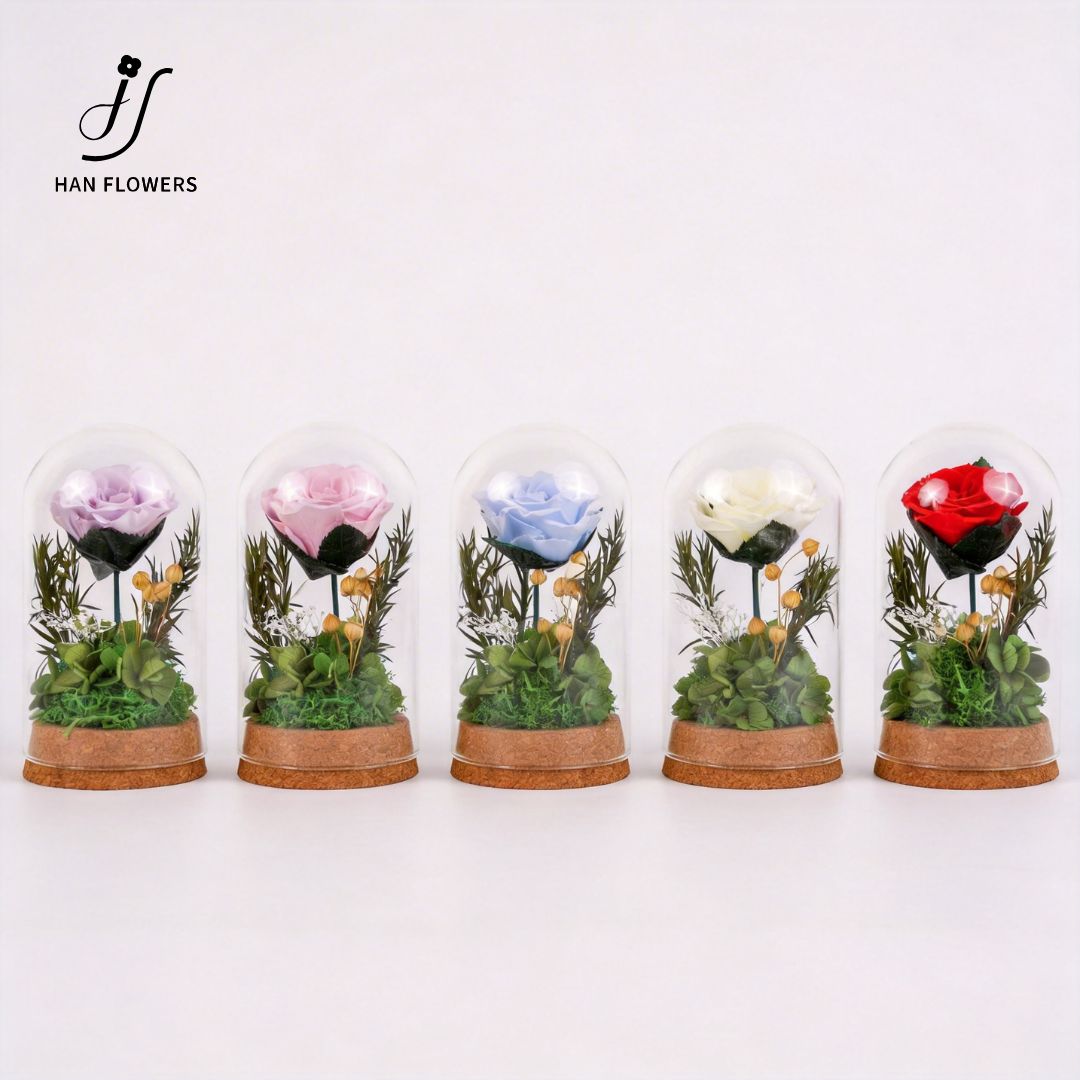 Mini Single Preserved Roses