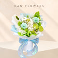 Jade Whisper Carnation Preserved Bouquet (S)