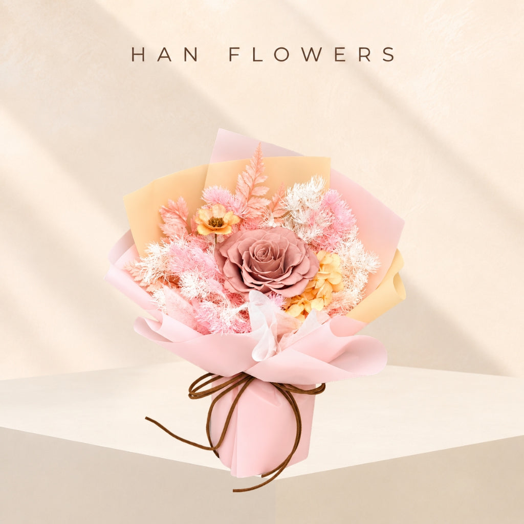 Dusty Pink Reverie Preserved Bouquet (XS)