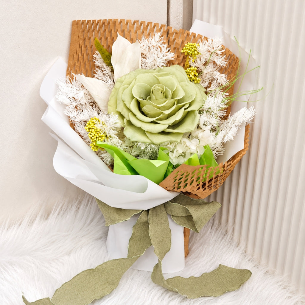 Jade Serenity Preserved Bouquet (XS)