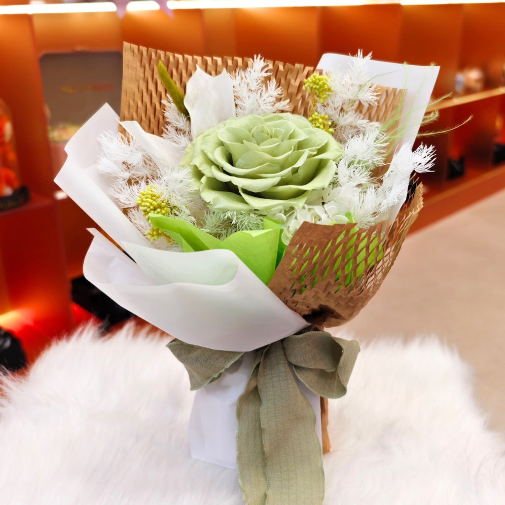 Jade Serenity Preserved Bouquet (XS)