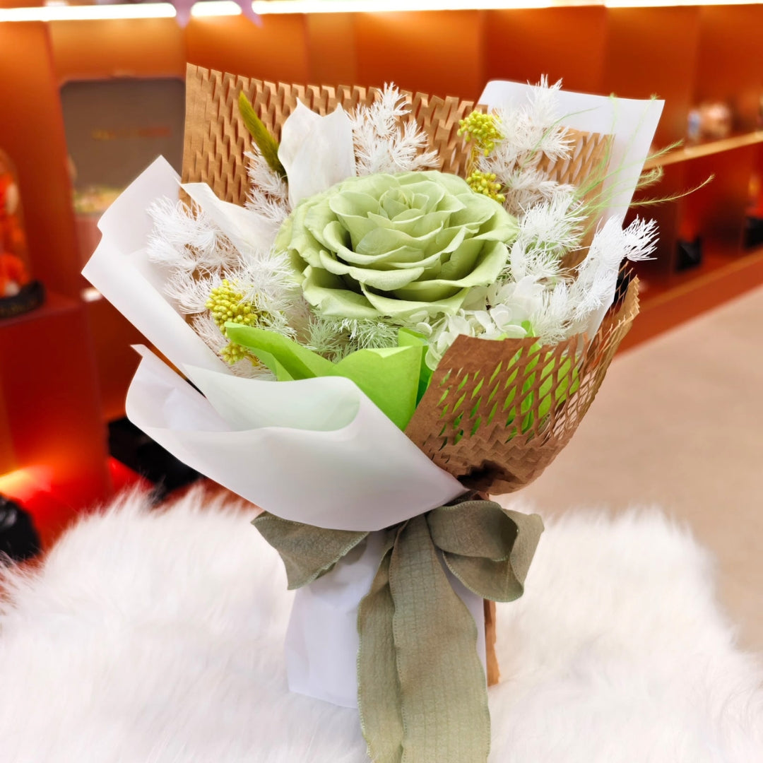 Jade Serenity Preserved Bouquet (XS)