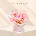Pinky Pearl Preserved Bouquet (XS)