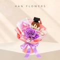Amethyst Horizons Graduation Bouquet (XS)