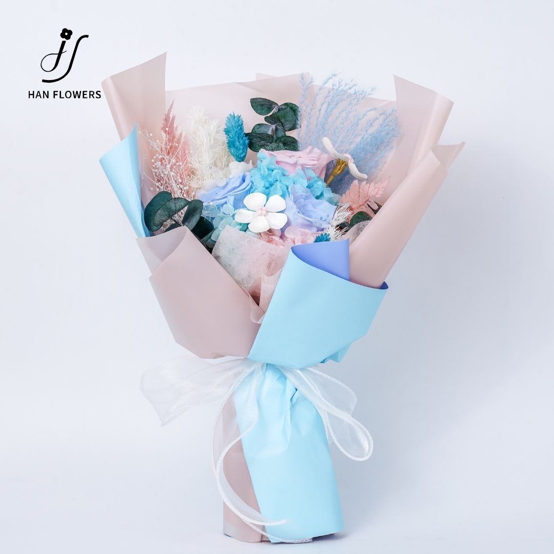 Mini Preserved Flower Bouquet