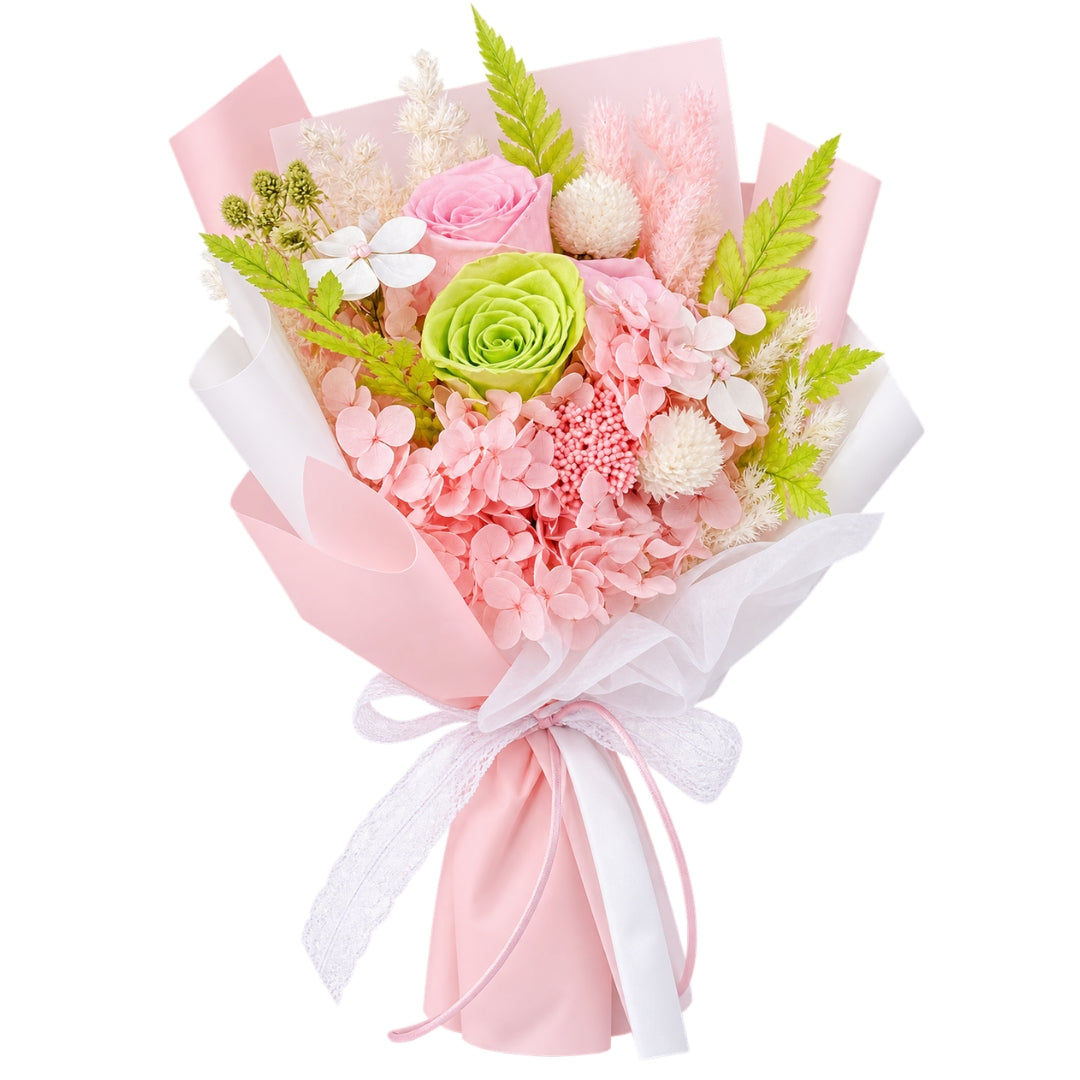 Pastel Reverie Preserved Flower Bouquet