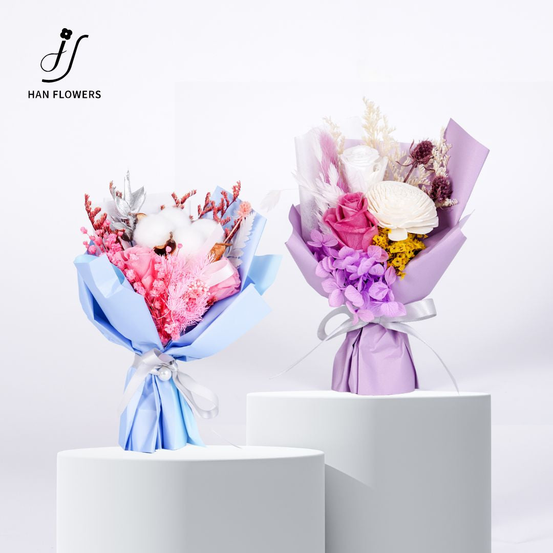 Mini Preserved Flower Bouquet