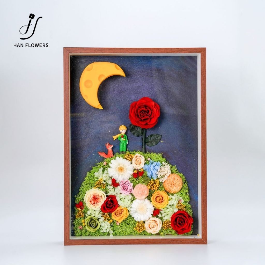 Little Prince Romantic Story-Themed Frame