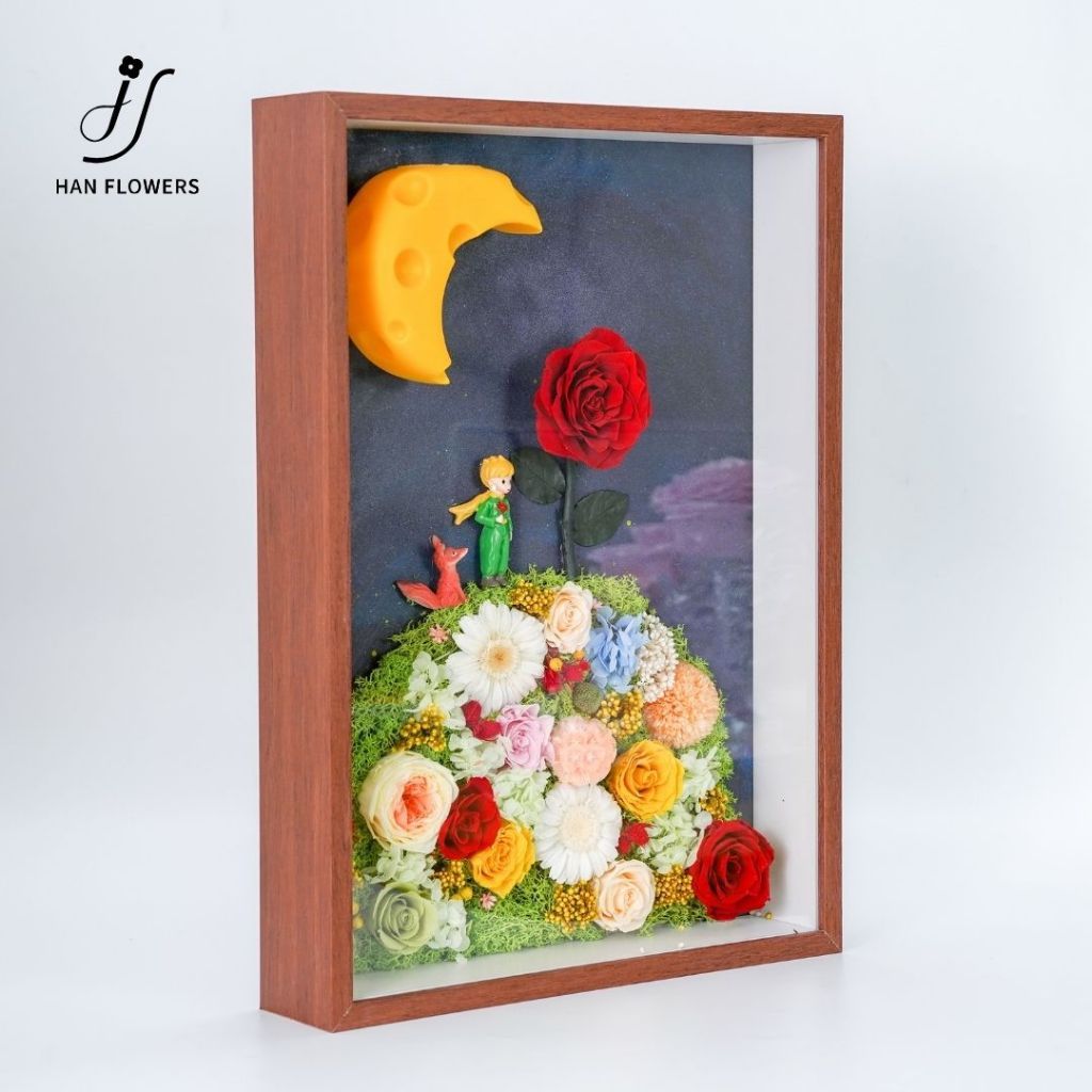 Little Prince Romantic Story-Themed Frame