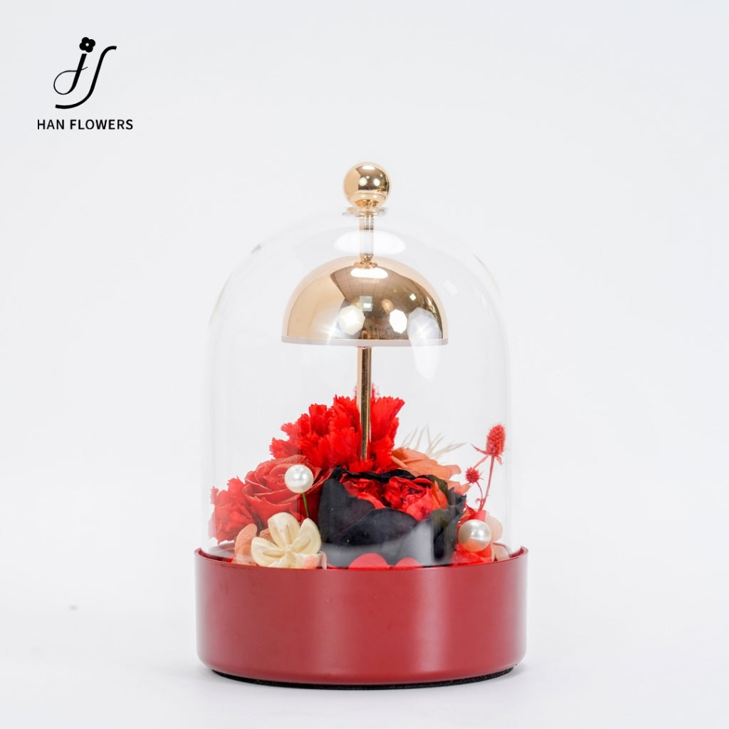 Preserved Flower with LED Light