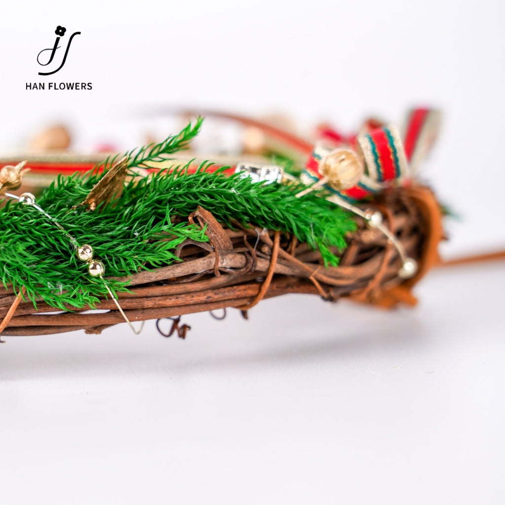 Vintage Style Christmas Wreath DIY Kit