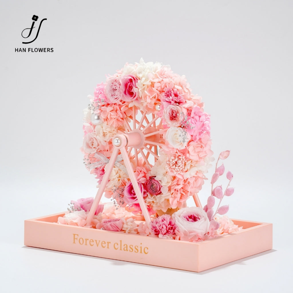 Preserved Flower Ferris Wheel