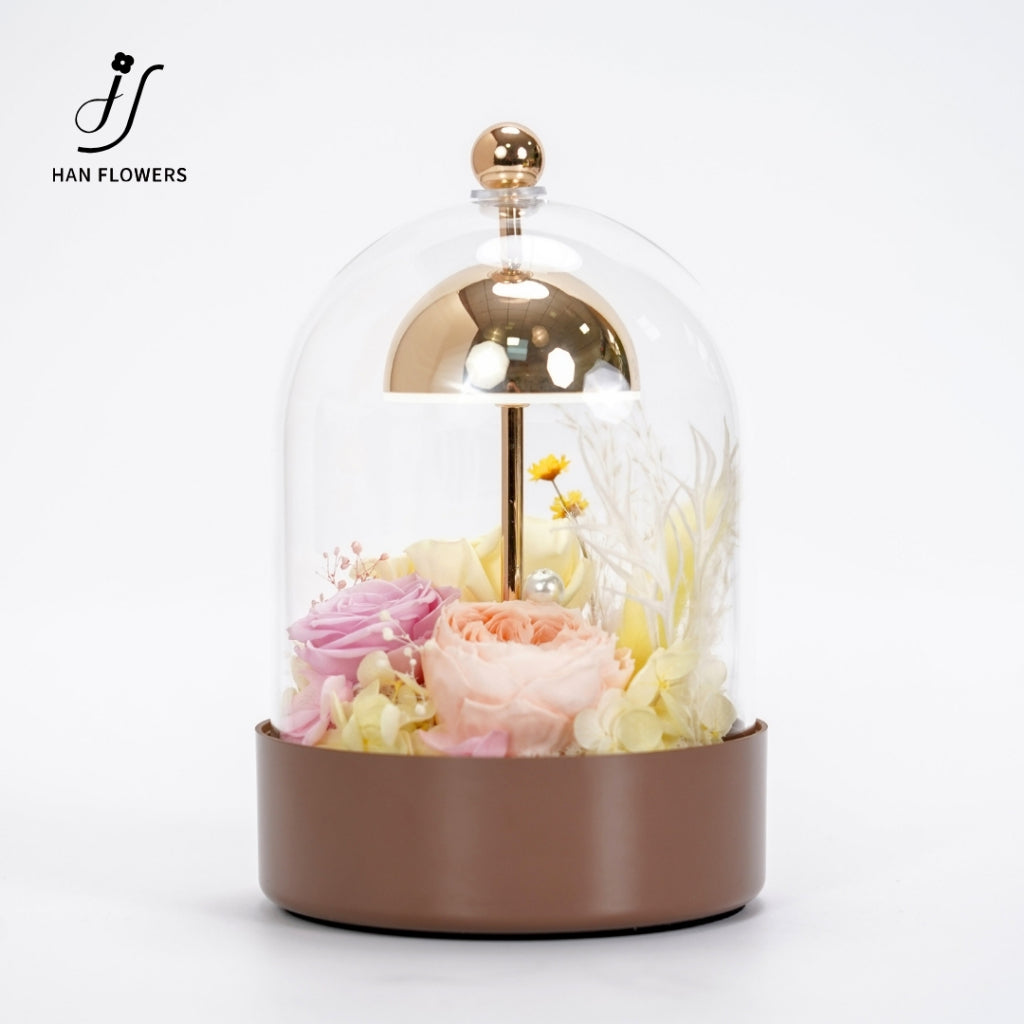 Preserved Flower with LED Light