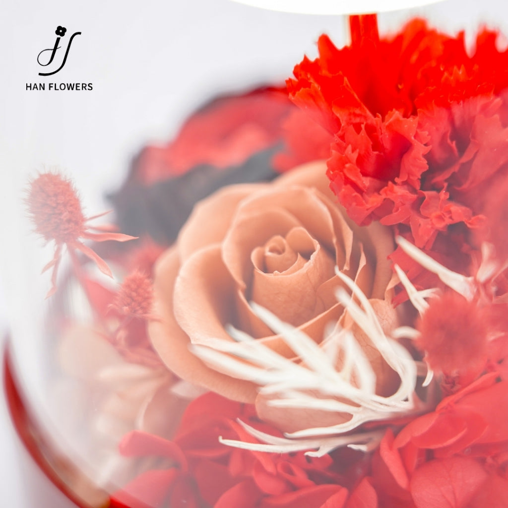 Preserved Flower with LED Light
