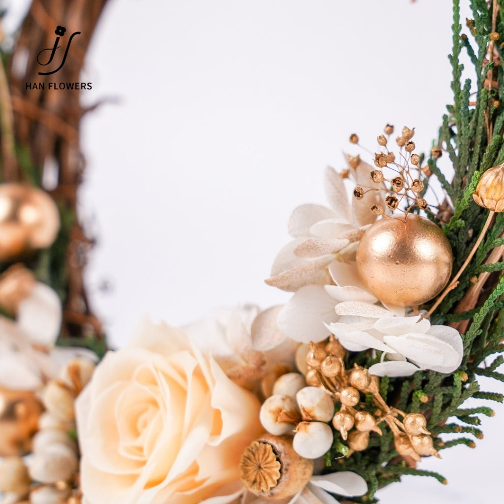 Minimalist Christmas Wreath DIY Kit