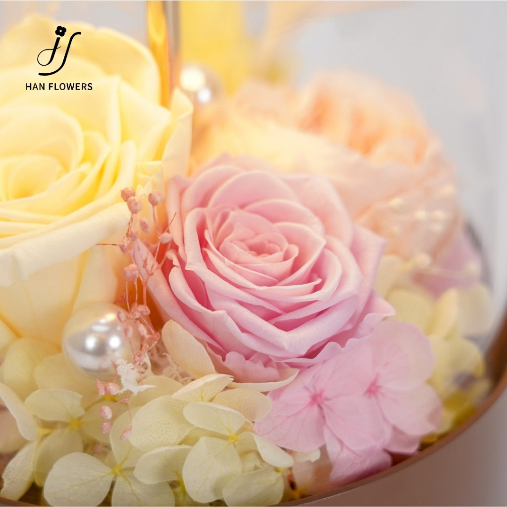 Preserved Flower with LED Light