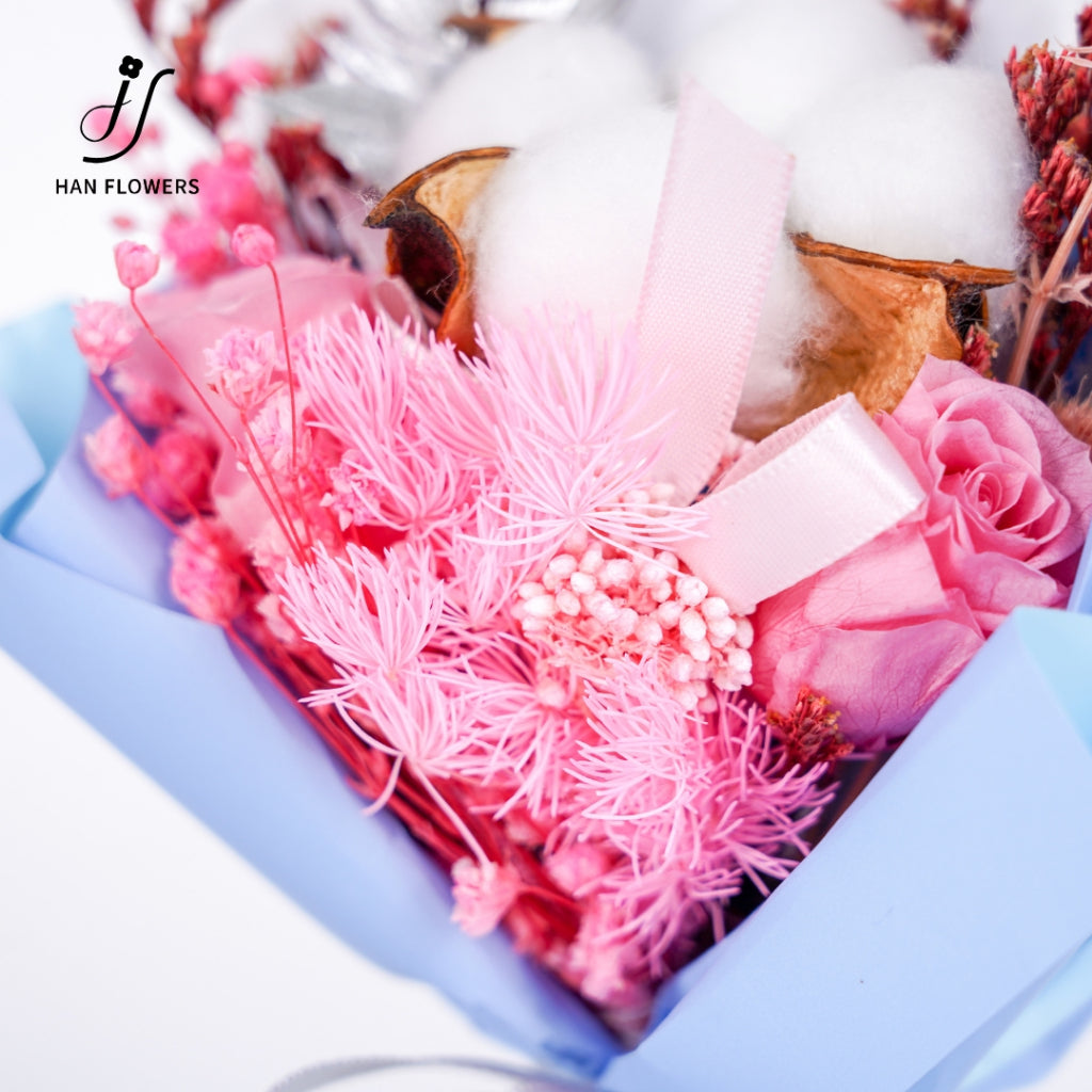 Mini Preserved Flower Bouquet