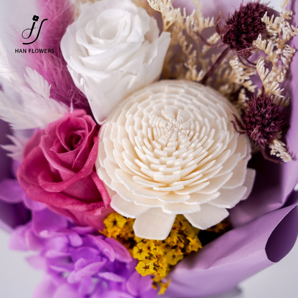 Mini Preserved Flower Bouquet