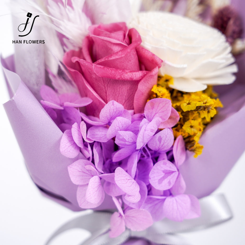 Mini Preserved Flower Bouquet