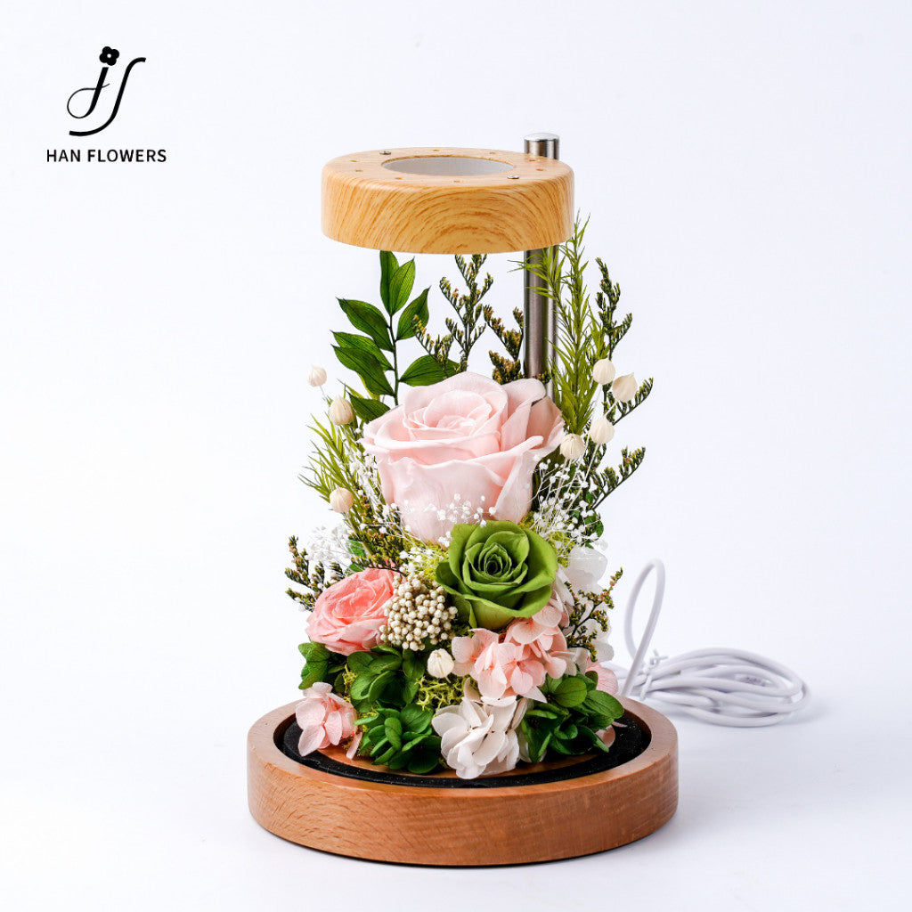 Rosy Haven with Led