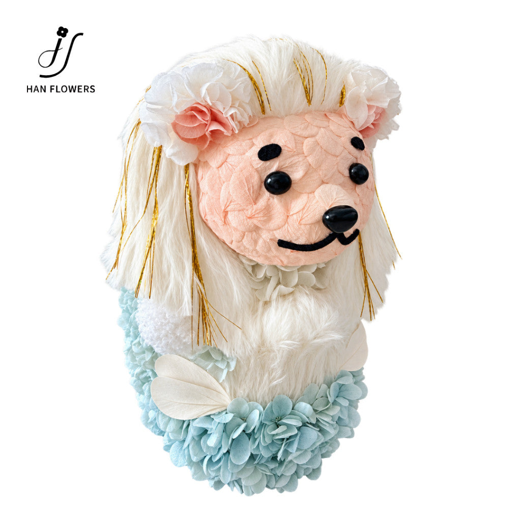 Blossom Merlion Floral Ornament