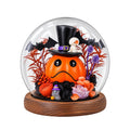 Halloween Pumpkin Flower Dome