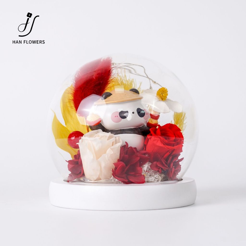 Chinese Food Style Noodle Ramen Panda ( LED Light )