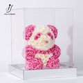 Preserved Roses Panda (Pink)