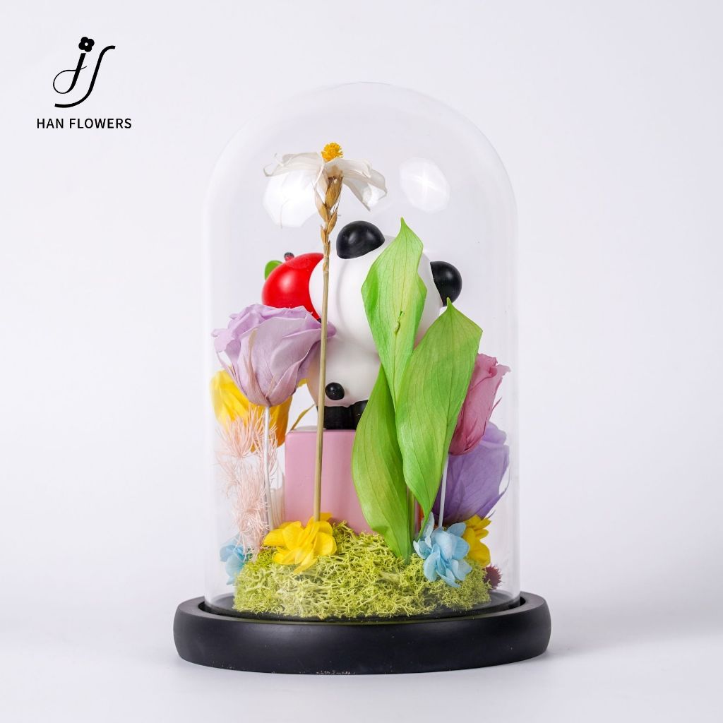 Panda with Apple of Blessings