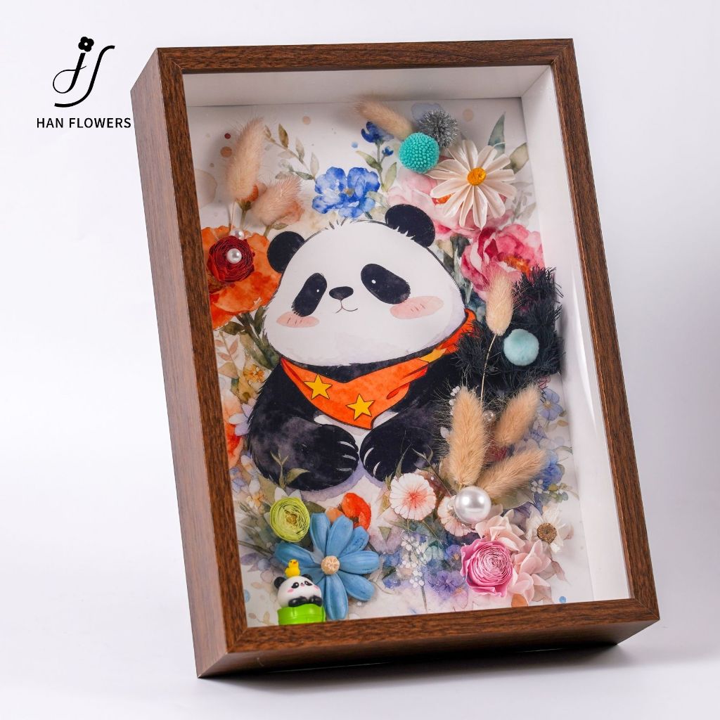 Preserved Flower Photo Frame