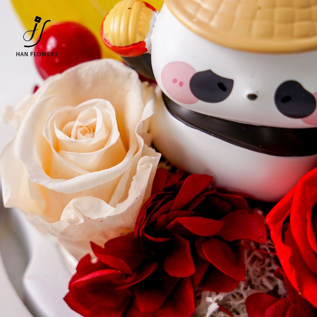 Chinese Food Style Noodle Ramen Panda ( LED Light )